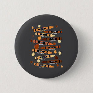 Badge Rond 5 Cm Rêver comme Martin Leaders Mois de l'histoire des
