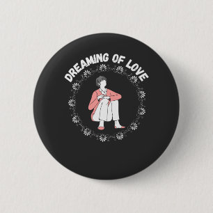 Badge Rond 5 Cm Rêver d'amour