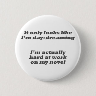 Badge Rond 5 Cm Rêverie de mon bouton nouveau