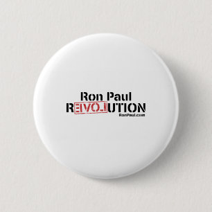 Badge Rond 5 Cm Révolution de Ron Paul