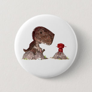 Badge Rond 5 Cm rex_red-button