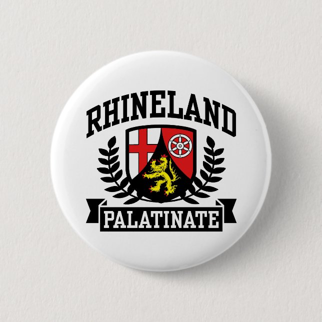 Badge Rond 5 Cm Rhénanie Palatinat (Devant)