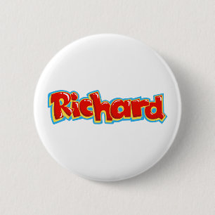 Badge Rond 5 Cm Richard graffiti