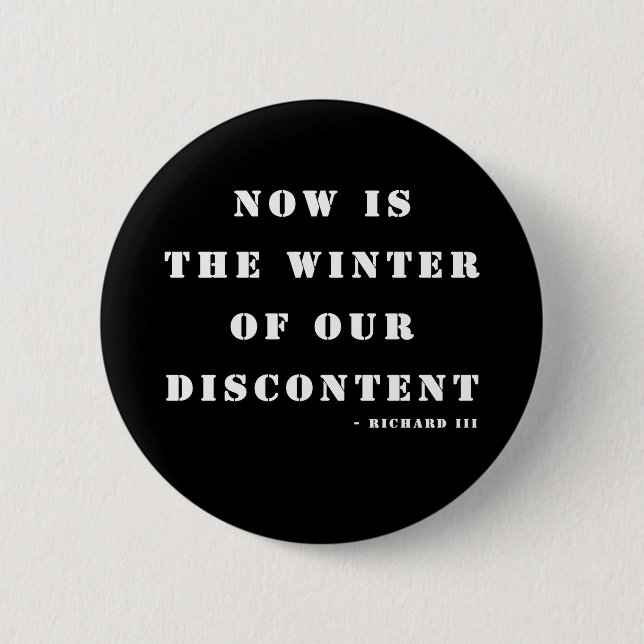 Badge Rond 5 Cm RichardIII4 (Devant)