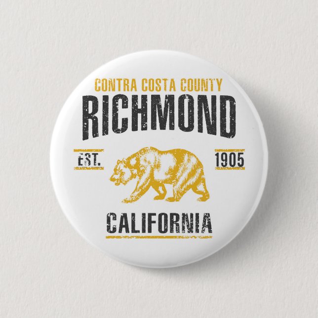 Badge Rond 5 Cm Richmond (Devant)