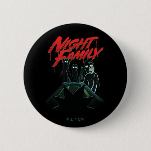 Badge Rond 5 Cm RICK ET MORTY™ Famille de nuit