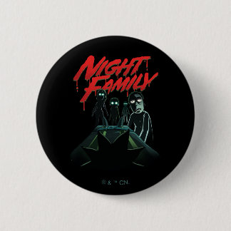 Badge Rond 5 Cm RICK ET MORTY™ | Famille de nuit