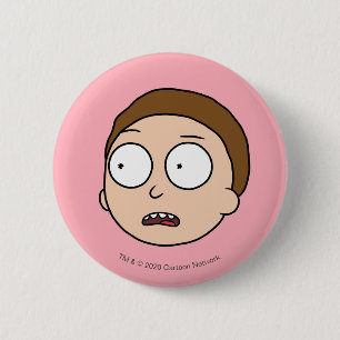 Badge Rond 5 Cm RICK ET MORTY™   Morty's Moods