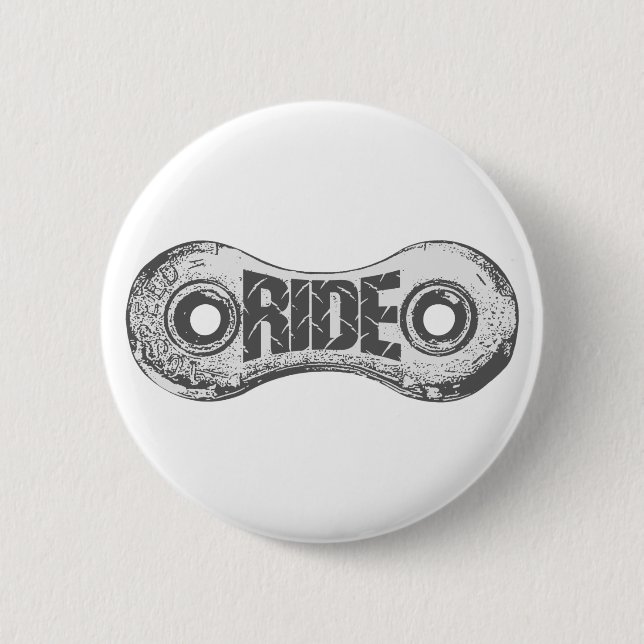 Badge Rond 5 Cm Ride (Devant)