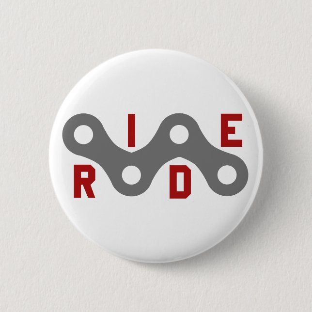 Badge Rond 5 Cm Ride (Chain) (Devant)