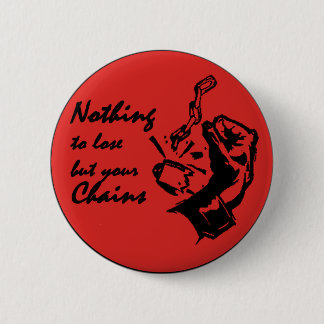 Badge Rond 5 Cm Rien à perdre mais vos chaînes