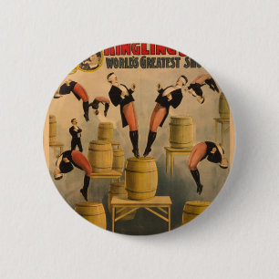 Badge Rond 5 Cm Ringling Bros. /Raschetta Bros.