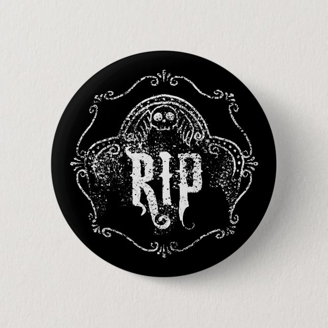 BADGE ROND 5 CM RIP (Devant)
