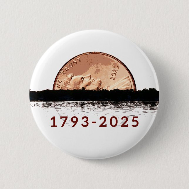 Badge Rond 5 Cm RIP Penny button (Devant)
