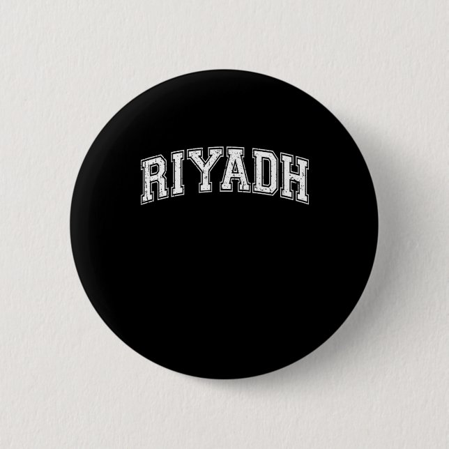 Badge Rond 5 Cm Riyad, capitale de l'Arabie Saoudite (Devant)