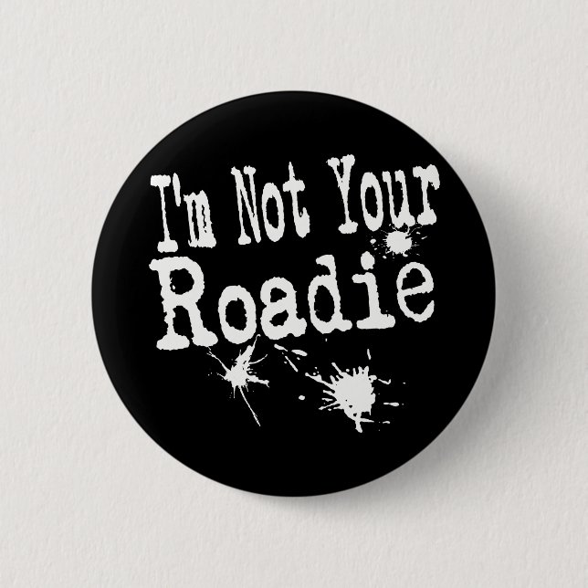 Badge Rond 5 Cm Roadie 4 DK (Devant)