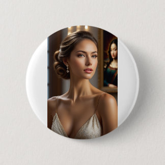 Badge Rond 5 Cm Robe Bouton Étonnante pour chaque occasion