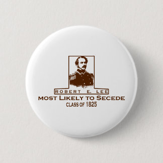 Badge Rond 5 Cm Robert E. Lee très probablement à faire cécession