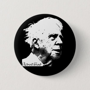 Badge Rond 5 Cm Robert Frost