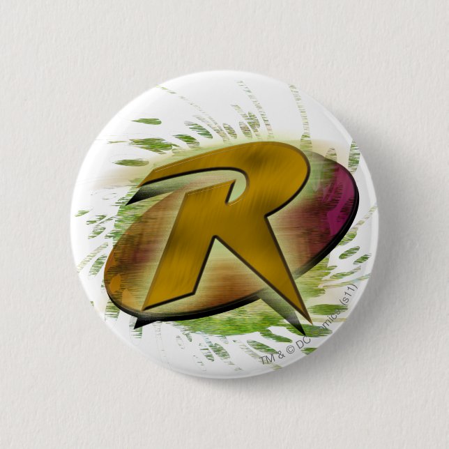 Badge Rond 5 Cm Robin -R (Devant)