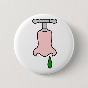 Badge Rond 5 Cm robinet courant