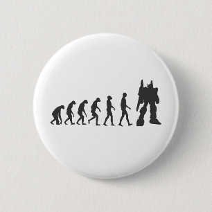 Badge Rond 5 Cm Robo-Évolution