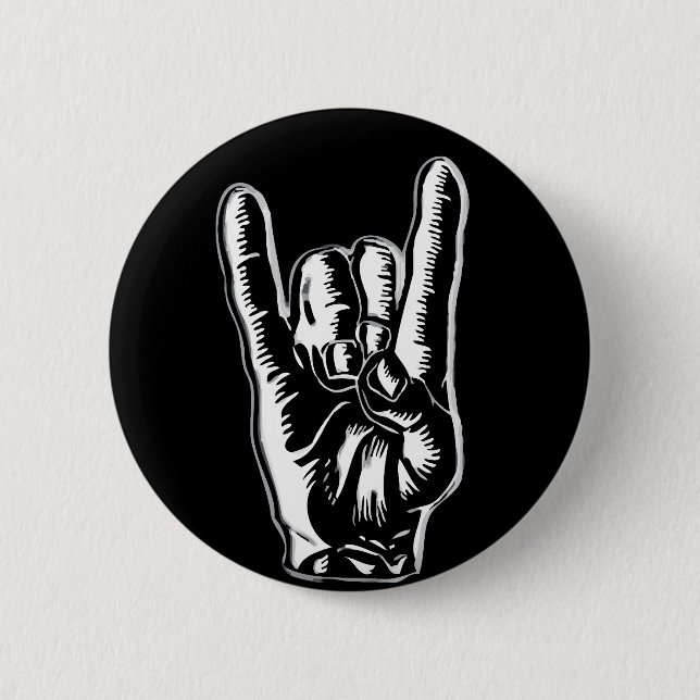 Badge Rond 5 Cm Roche ! (Devant)