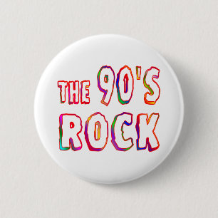 Badge Rond 5 Cm roche 90s