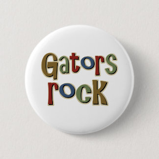 Badge Rond 5 Cm Roche d'alligators