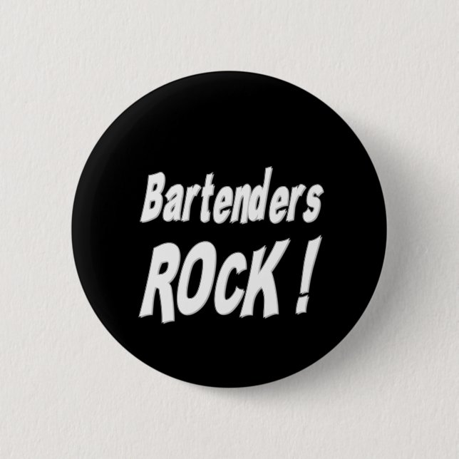 Badge Rond 5 Cm Roche de barmans ! Bouton (Devant)