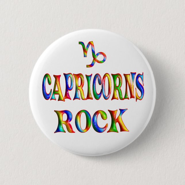 Badge Rond 5 Cm Roche de Capricorns (Devant)