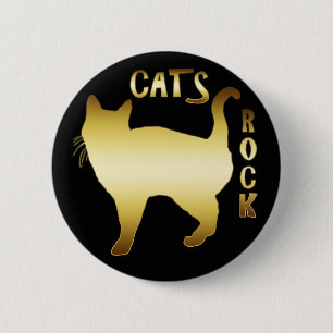 BADGE ROND 5 CM ROCHE DE CHATS