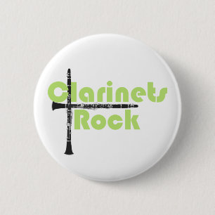 Badge Rond 5 Cm Roche de clarinettes