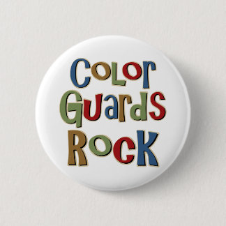 Badge Rond 5 Cm Roche de gardes du drapeau