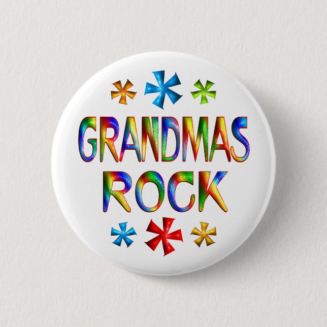 BADGE ROND 5 CM ROCHE DE GRAND-MAMANS (Devant)