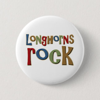 Badge Rond 5 Cm Roche de Longhorns