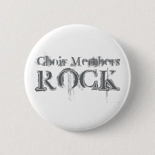 Badge Rond 5 Cm Roche de membres de choeur