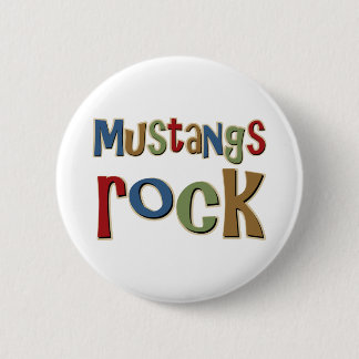 Badge Rond 5 Cm Roche de mustangs