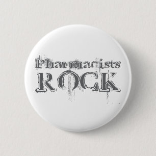 Badge Rond 5 Cm Roche de pharmaciens