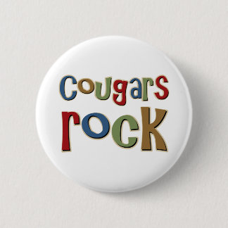 Badge Rond 5 Cm Roche de pumas