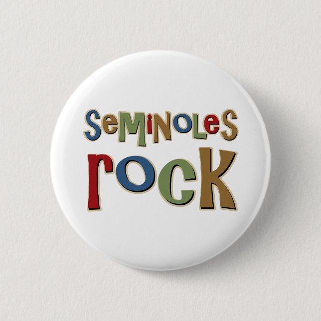 Badge Rond 5 Cm Roche de Seminoles (Devant)