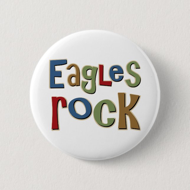 Badge Rond 5 Cm Roche d'Eagles (Devant)