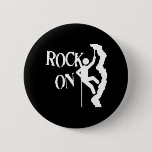 Badge Rond 5 Cm Roche dessus