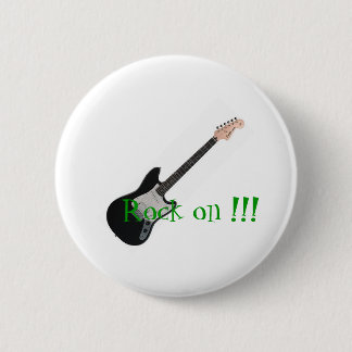 Badge Rond 5 Cm Roche dessus