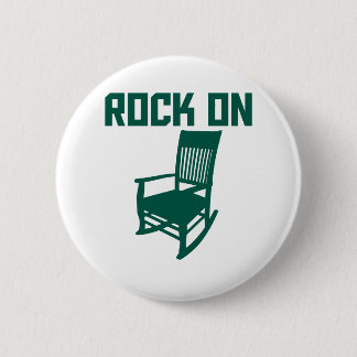 Badge Rond 5 Cm Roche dessus