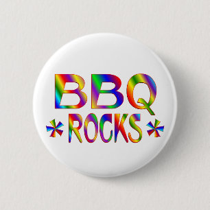 Badge Rond 5 Cm Roches de BBQ