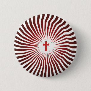 Badge Rond 5 Cm Roches de Dieu - vitesse chrétienne de roche