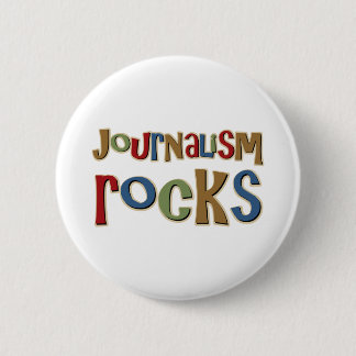 Badge Rond 5 Cm Roches de journalisme