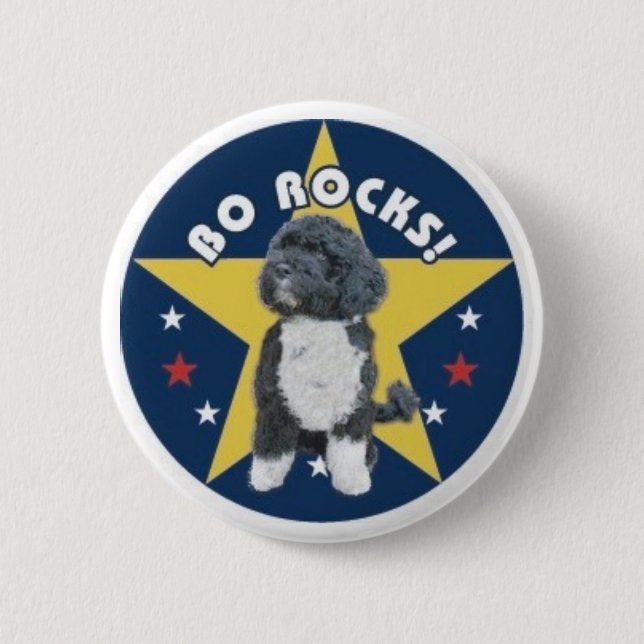 Badge Rond 5 Cm Roches de la BO ! Bouton (Devant)