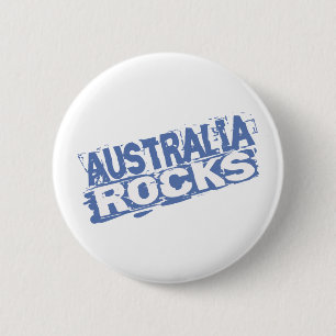 Badge Rond 5 Cm Roches de l'Australie